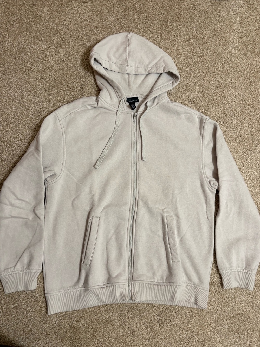 H&M beige hoodie